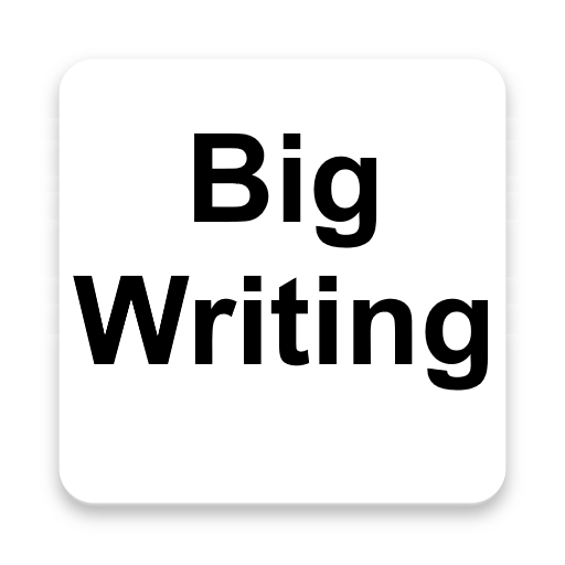 Big Writing logo