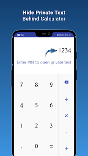 Calculator Pro+ - Private SMS Screenshot