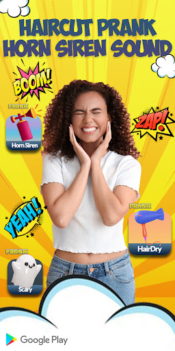 Haircut Prank -Air Horn and Fart