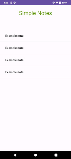 Simple Notes Easy Note-Taking Screen 2