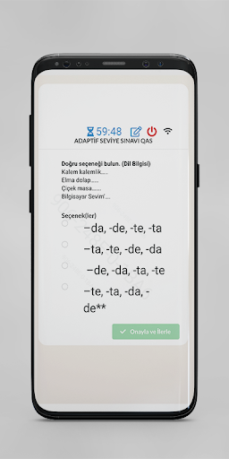 Qulak Exam Screen 3
