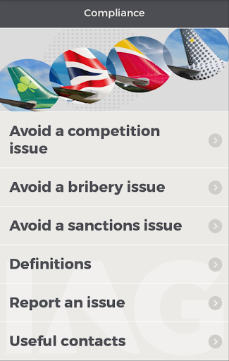 IAG Legal Compliance Screen 2