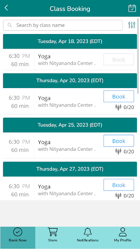 Nityananda Center Screen 2