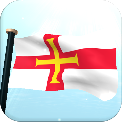 Guernsey Flag 3D Free logo
