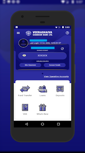 Veerashaiva Sahakari Bank Ltd Screen 3