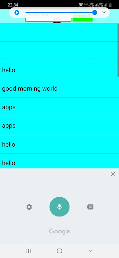 online chat app Screen 2
