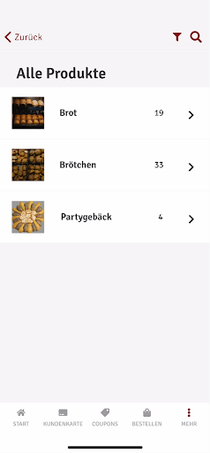 Bäckerei Sievert Screen 3