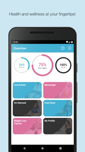 Android application Healthier Weight screenshort