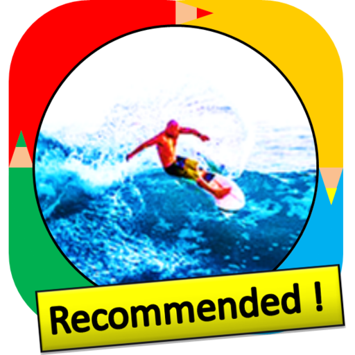 Color by Number - wave logo