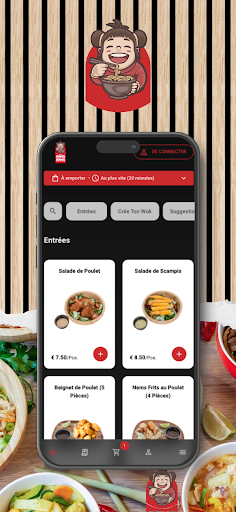 Android application Same Same Thai Food screenshort