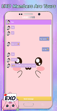 Exo Messenger! Chat Simulatorのおすすめ画像4