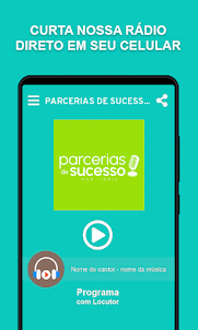 Parcerias de Sucesso-Rádio Web