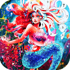 Mermaid color by number: Coloring games offline 1.0.36