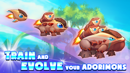 Adorimon MOD APK (UNLIMITED MONEY/UNLIMITED DIAMONDS) 3