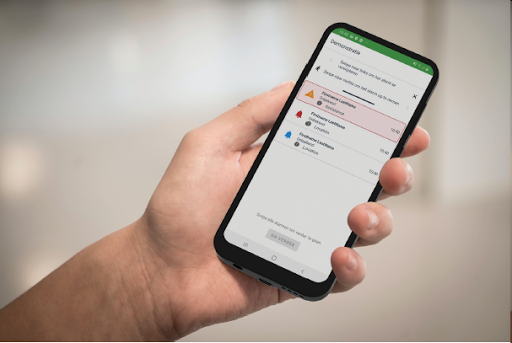 Android application Carefoon screenshort