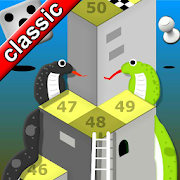 Mega Snakes and Ladder Battle Saga board game  Icon