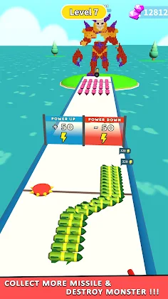 Missile Stack Voxel Demolition - Screenshot 2