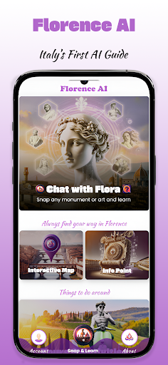 Android application Florence AI screenshort