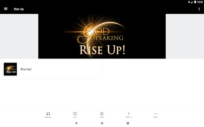 God Speaking: Rise Up!