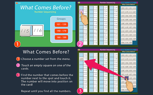 Montessori Number Sequencing - Screen 2