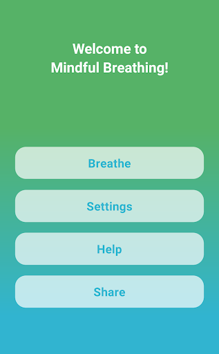 Android application Mindful Breathing screenshort