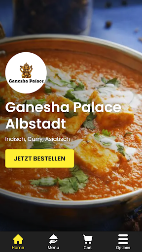 Android application Ganesha Palace Albstadt screenshort