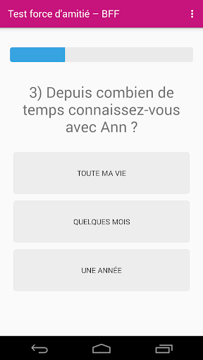 BFFTest: Test force damitié Screen 3