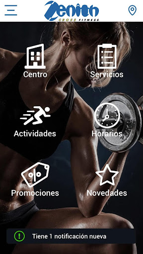Android application Zenith screenshort