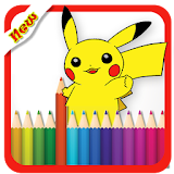 Pikachu coloring page ? icon