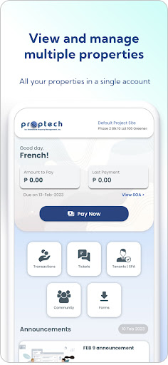 Android application PropTech by Globalland screenshort