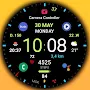 Black practical MOD Watch face