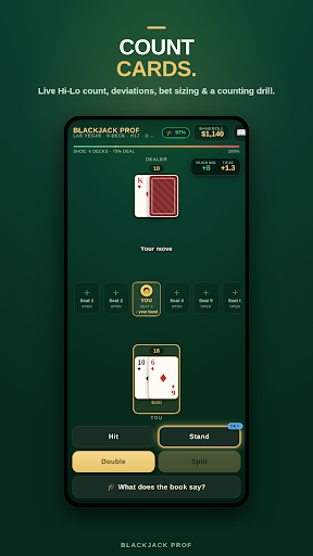 Blackjack Prof: Trainer screenshot
