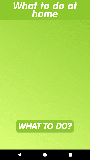Android application What to do if you are bored? screenshort