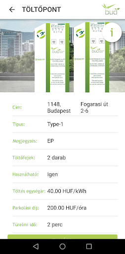 BUD eCharger Screen 2
