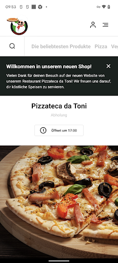 Android application Pizzateca da Toni screenshort