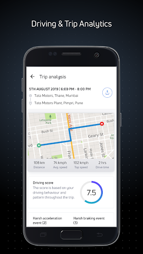 Android application Tata Motors ZConnect screenshort