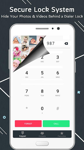 Dialer Lock - Vault Locker Hid Screen 2