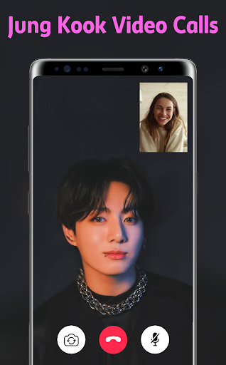 Call Jimin, Fake Video Call Screen 3