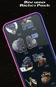 Screenshot 2 WASticker Star Wars Pack android