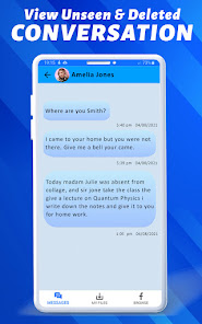 Screenshot 9 Ver mensajero eliminado de FB android