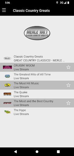 Merle 100.1 Screen 2