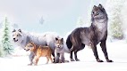 screenshot of Virtual Arctic Wolf Family Sim