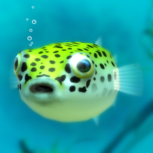 Playing with Puffer fish Logo