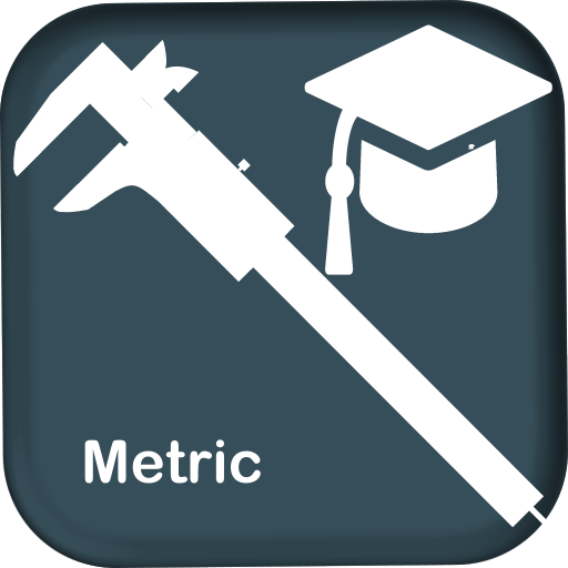 Metric vernier caliper logo