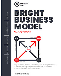 Icon image Bright Business Model: Use the power of purpose and 2x2 Design Thinking Matrix to build a winning business strategy and be a positive factor of change. Tangible results in 90 minutes or less.