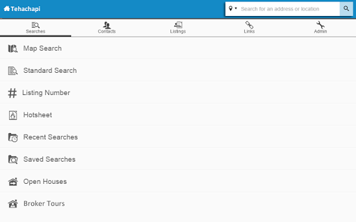 Tehachapi MLS Screen 3
