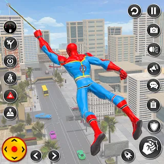 Spider rope hero: spider game apk