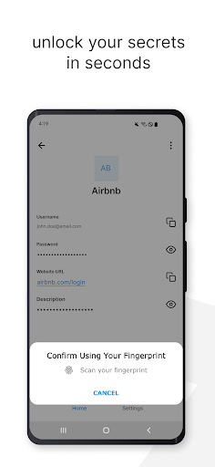 Passbolt - password manager Screen 3