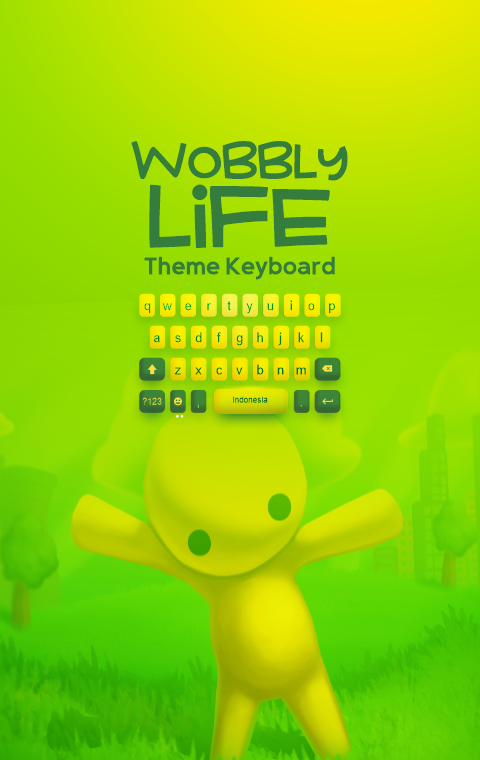 Keyboard Wobbly life Wallpaper