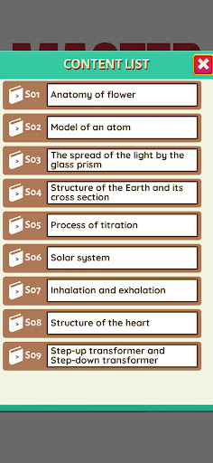 Android application MASTERCLASS PT3 screenshort